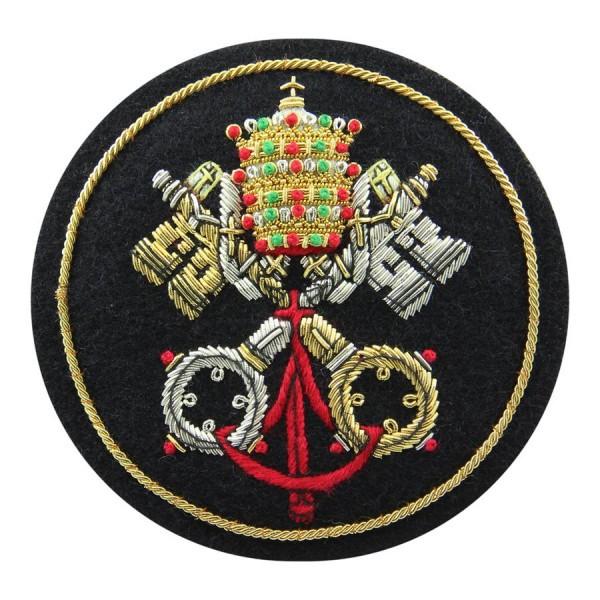 Keys of St. Peter Blazer Badge | Made in England | Sterling and Burke-Blazer Badge-Sterling-and-Burke