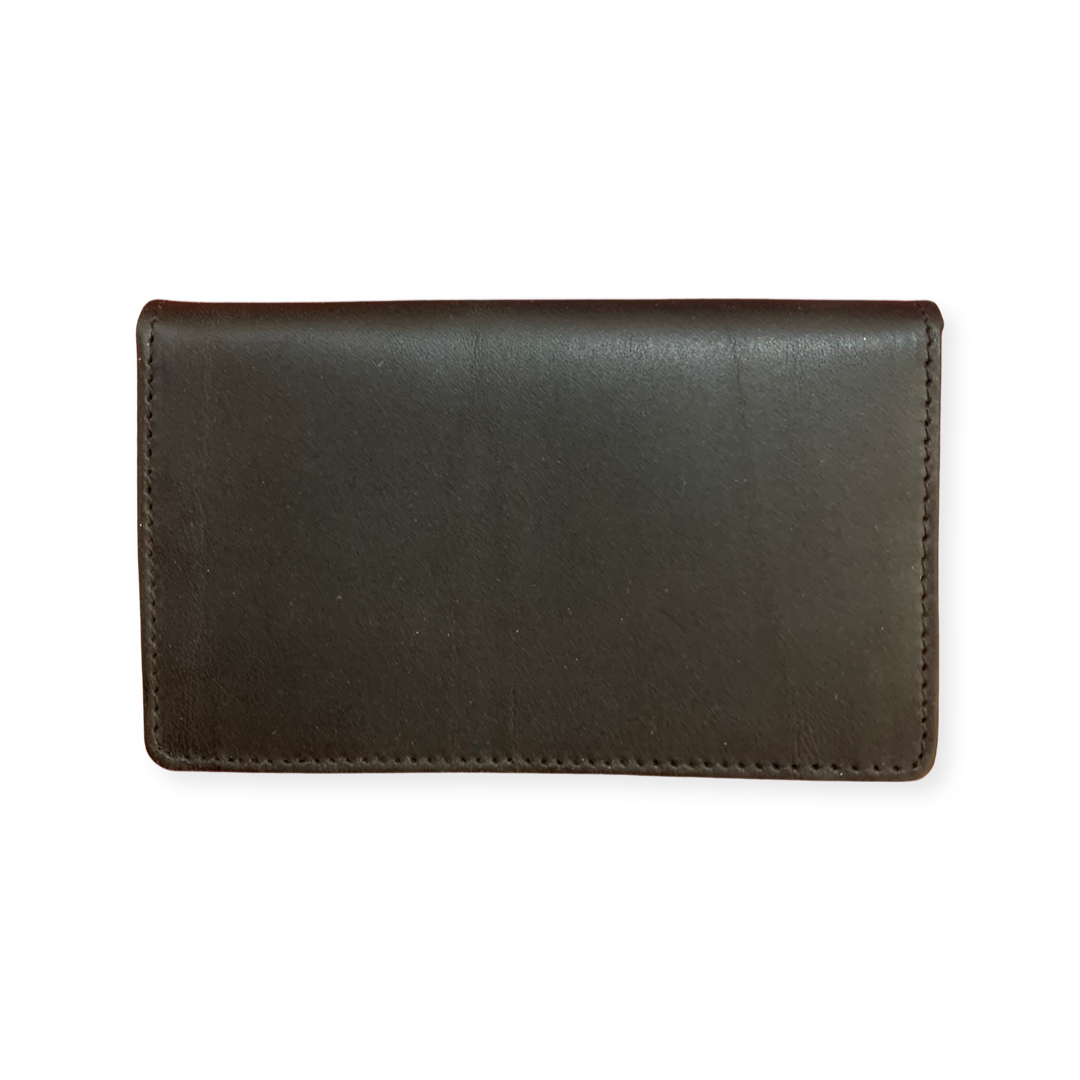 Gusseted Card Case | Business Card Case with 4 Interior Pockets | Smooth Calf Leather | Made in England by Charing Cross