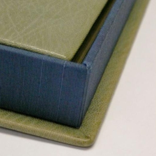 Bespoke Archival Box | Hand Marbleized Paper and Linen | Finest Quality | Custom Size | Made in USA | Charing Cross-Photo Album-Sterling-and-Burke