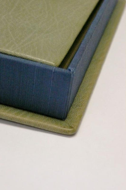 Bespoke Book Binding with Archival Box | Hand Marbleized Paper | Finest Quality Materials | Made in USA | Charing Cross-Photo Album-Sterling-and-Burke