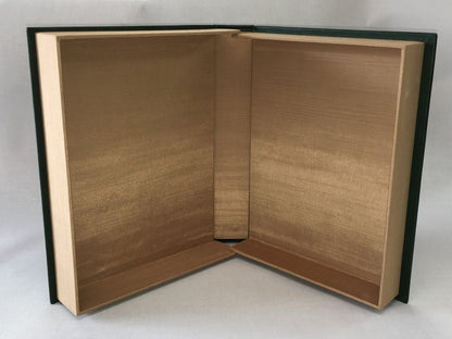 Bespoke Book Binding with Archival Box | Finest Quality Papers, Silks, and Leathers | Hand Made in USA | Charing Cross