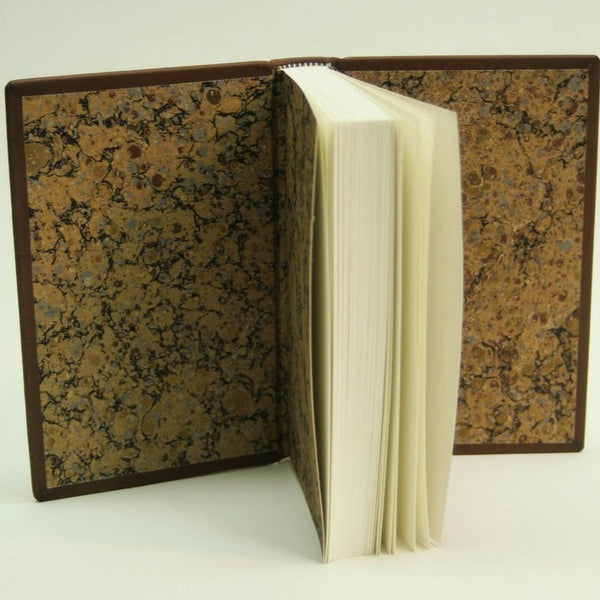Bespoke Book Binding with Archival Box | Hand Marbleized Paper | Finest Quality Materials | Made in USA | Charing Cross-Photo Album-Sterling-and-Burke