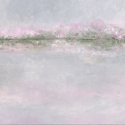 Art | Pink Reflections | Original Oil Painting by Claire Howard | 30" x 40"