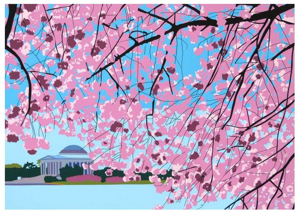 Cherry Blossoms in Bloom | Washington, DC | Joseph Craig English | 18 by 24 Inches
