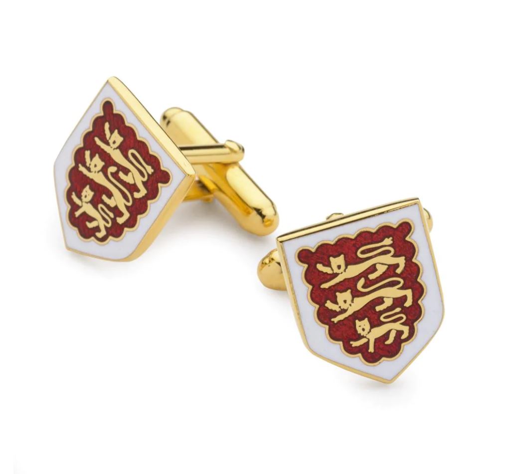 Custom Shield Cufflinks | Christ's College Cambridge | City of London | Oxford University | London University | Henry the VII