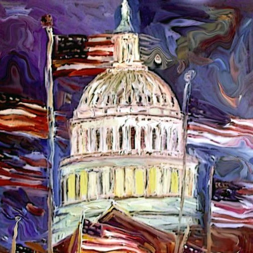 Special Commission | Original Oil and Acrylic Painting on Canvas | Custom Message | Unique Gift of Art
