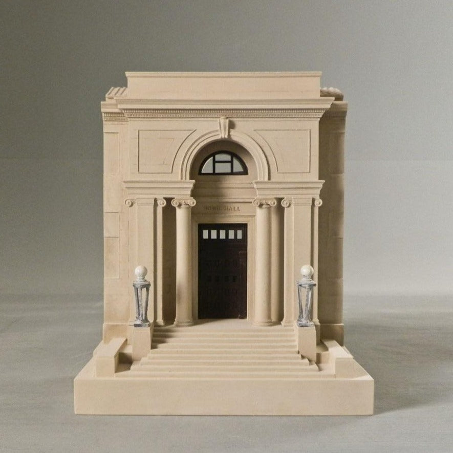 Notre Dame Bond Hall Entrance | Notre Dame's Bond Hall Door Architectural Sculpture | Custom Notre Dame Plaster Model | Made in England | Timothy Richards