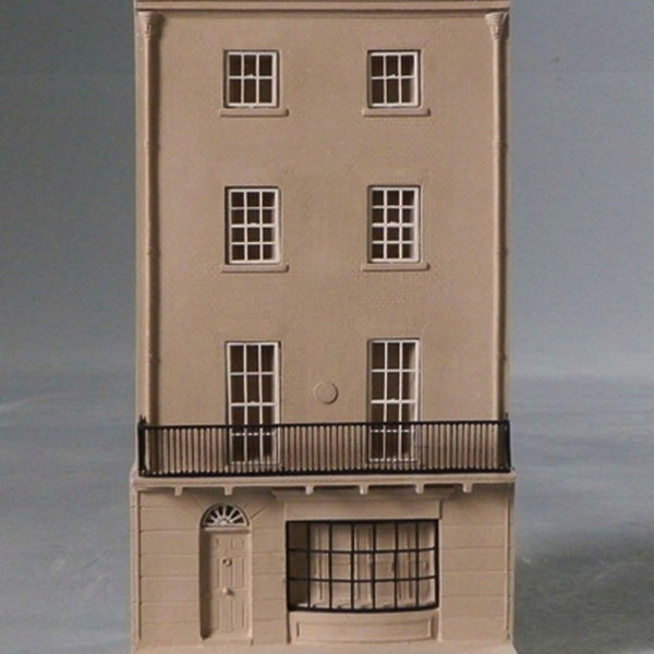 Sherlock Holmes, 221b Baker Street  London Townhouse | Sherlock Holmes' Baker Street Building Sculpture | London, England | Custom Architectural Model | Made in England | Timothy Richards