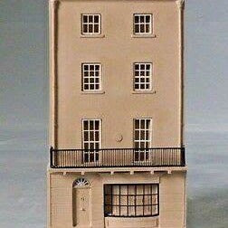 Sherlock Holmes, 221b Baker Street  London Townhouse | Sherlock Holmes' Baker Street Building Sculpture | London, England | Custom Architectural Model | Made in England | Timothy Richards
