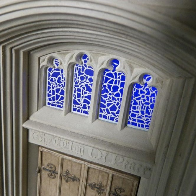 DC National Cathedral The Way of Peace Door | Peace Door Architectural Sculpture | Custom Washington National Cathedral Plaster Model | Made in England