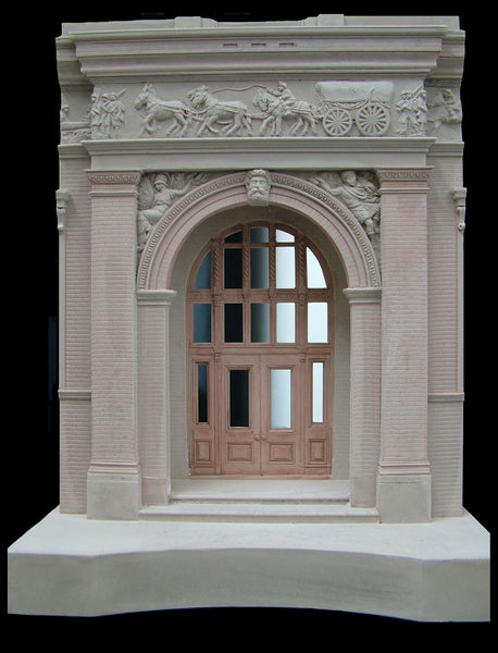 DC National Building Museum Sculpture | Custom National Building Museum Plaster Model | Made in England | Timothy Richards