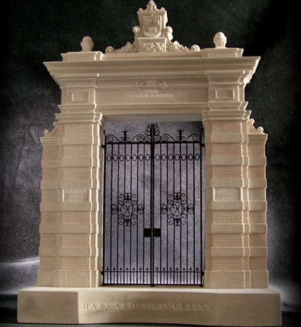 Harvard University Architectural Sculpture | Custom Harvard Bookend Plaster Model | Made in England