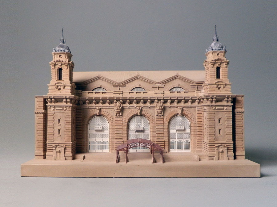 NYC Ellis Island Architectural Sculpture | Custom Ellis Island Statue | Building Model | Made in England