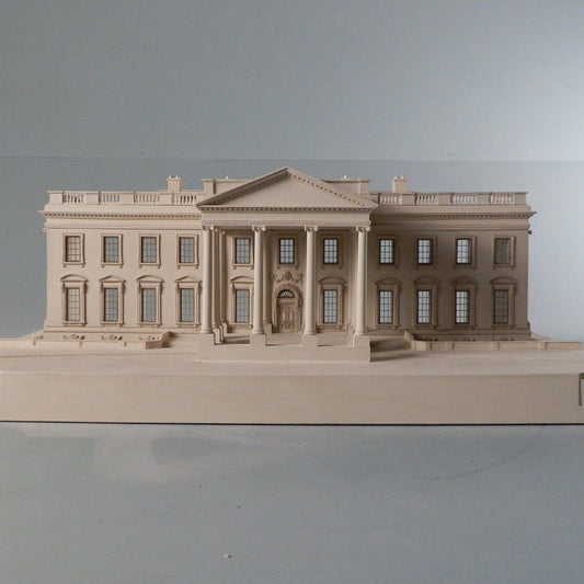 DC White House Building Sculpture | Washington, DC | Custom Architectural Model | Made in England