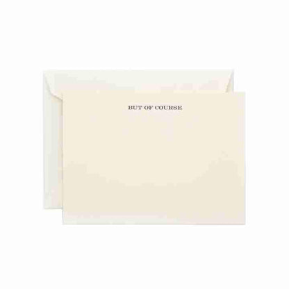 "Regrets Her Behavior At" | Stationery Behavior Cards | Engraved Stationery | Set of 3-Stationery-Sterling-and-Burke