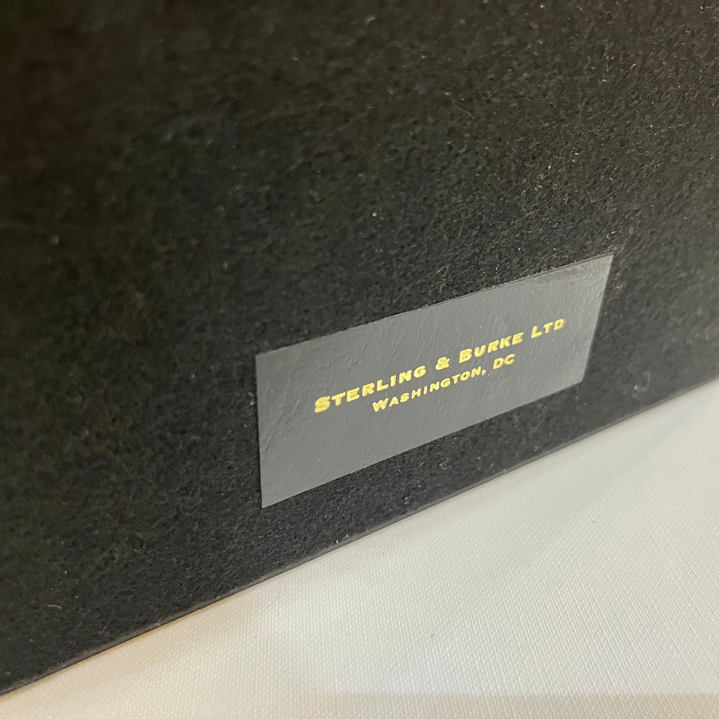 Custom Desk Box Gift | US Capitol Building | White House | DC City Scape | 8.5 by 7 by 2.75 inches | Black Stain with Pen & Ink Drawing & Personalization