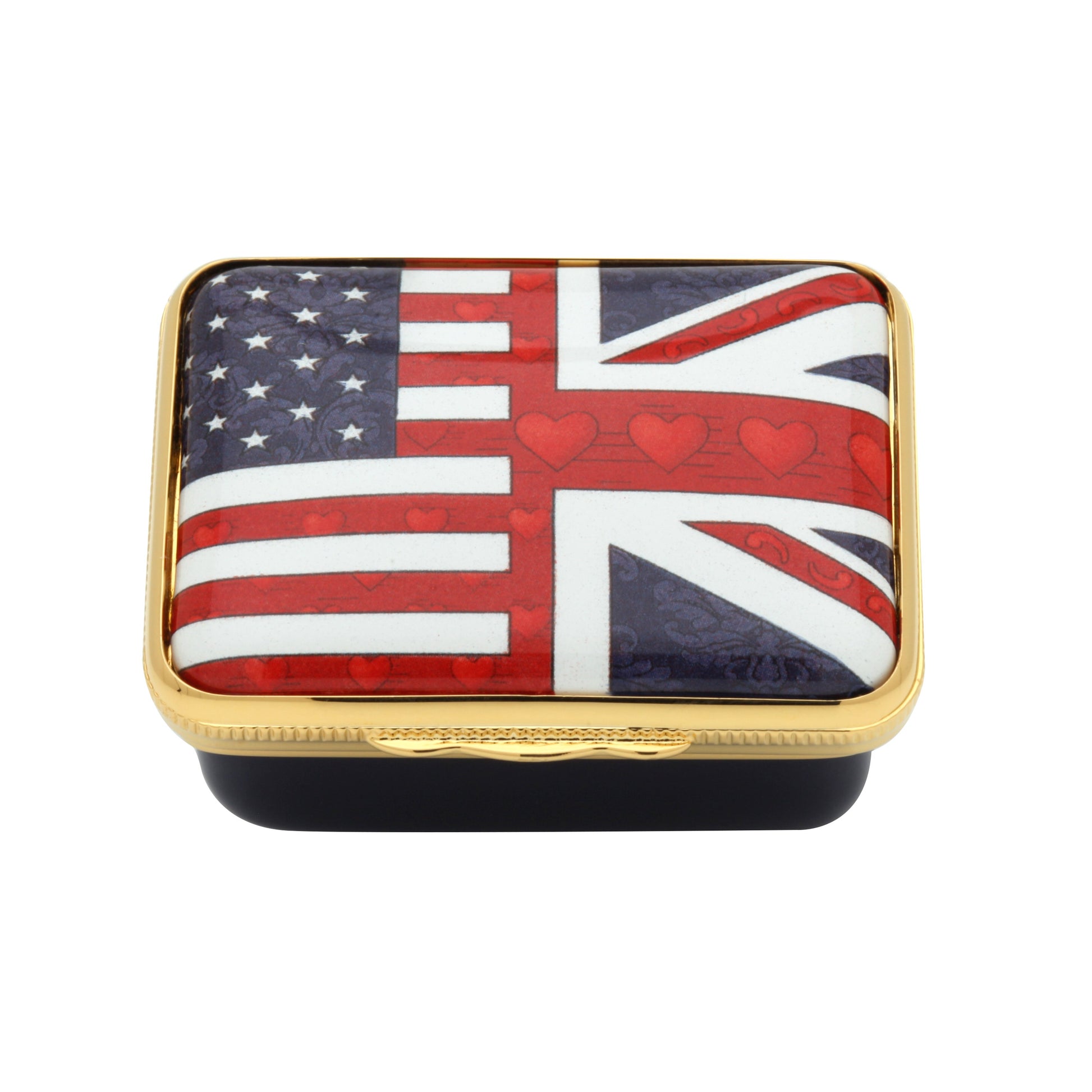 Halcyon Days A Very Special Relationship Enamel Box-Enamel Box-Sterling-and-Burke
