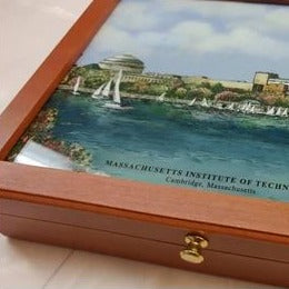 Eglomise Designs Custom Desk Boxes | Washington, DC Designs | Small: 8.5 by 7 by 2.75 inches