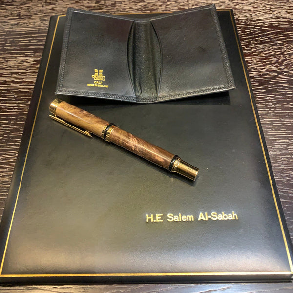 LEAGUE OF ARAB STATES | Ambassador Gift | Writing Instrument, Luxury Journal, Card Holder | Personalized