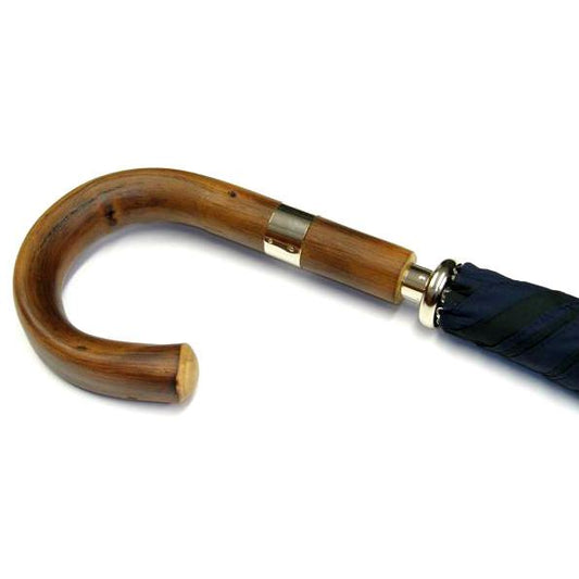 Classic Doorman's Umbrella | Metal Shaft | Chestnut Handle | Size 30 | Black Canopy | Sterling and Burke-Doorman Umbrella-Sterling-and-Burke