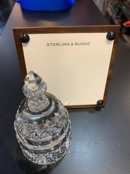 The Coalition for Health Funding Award Suggestion | Waterford Crystal Capitol Dome Award on Natural Walnut, Classic Navy or Black Base