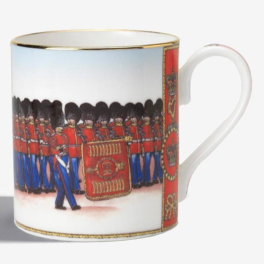 Halcyon Days Trooping the Colour Mug-Bone China-Sterling-and-Burke