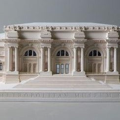 NYC Metropolitan Museum Sculpture | Custom Metropolitan Museum Plaster Model | Made in England