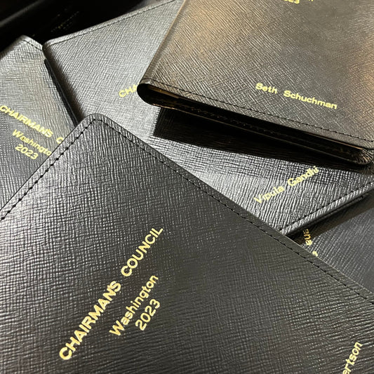 Gallup | Chairman's Council Washington 2023 | Custom Journal Book with Gold Stamping