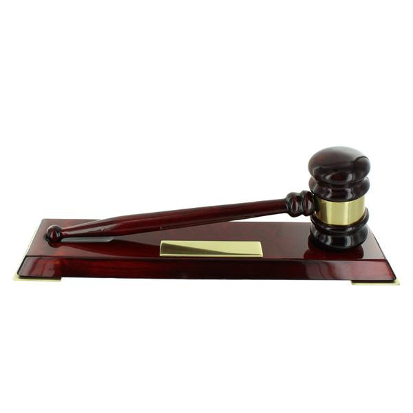 Gavel Base Gavel Award Luxury Wood Base | Gavel Engraving | Custom Engraved ...