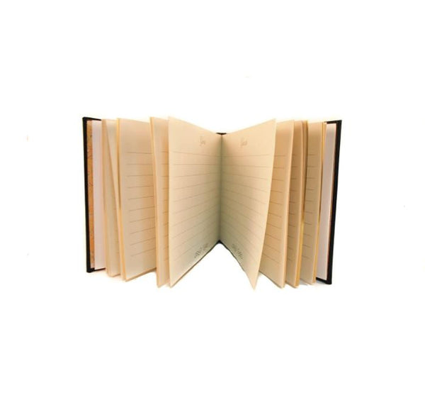Joseph Gawler’s Sons | Funeral Service Guest Book | Small No.1 | Calf Leather with Full Name Engraved in Gold