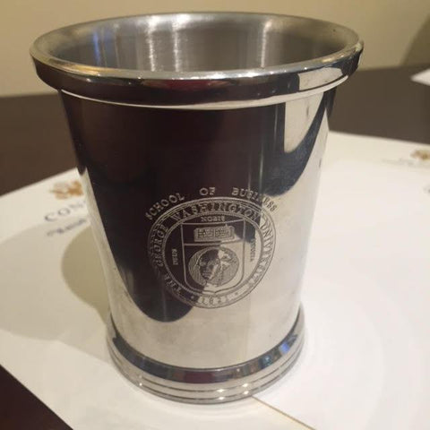 George Washington University | Pewter Gift with Engraved Crest | The George Washington University-Corporate Gifts-Sterling-and-Burke