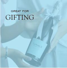 GIFT BOX CONTENTS | Prosecco Mini Champagne | Blue and Silver | Celebrate with a Toast!