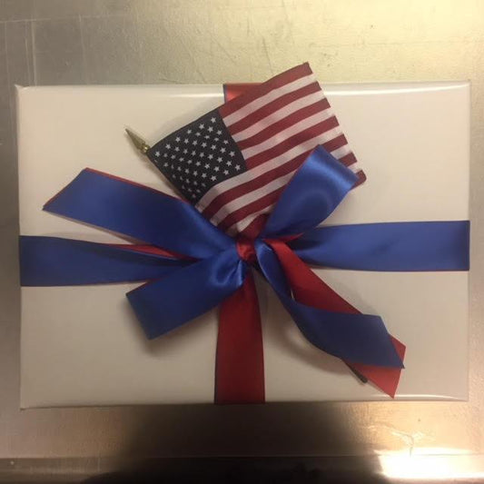 Gift Wrap Suggestions | Patriotic Gift Wrap with American Flag | Bespoke Gift Wrap