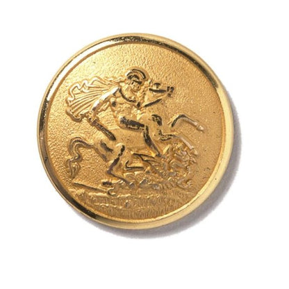 St George and The Dragon Blazer Button Sets | Gold Blazer Buttons | Gold Plated | Made in UK