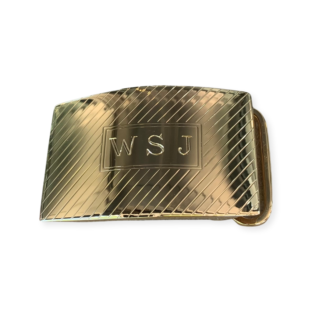 Integrated Stainless Steel Electroplating Real Gold Scarf Buckle