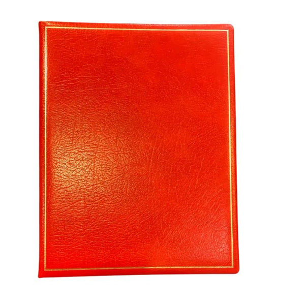 Personalized Guest Book / Notebook  / Memory Book | Superior Quality | Classic Luxury | 9 by 7 Inches | Blank Pages | Charing Cross