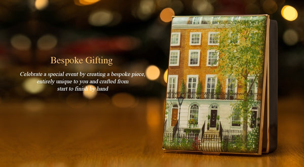 Halcyon Days Custom 3", 4" and 5" Enamel Box, Bespoke Order-Enamel Box-Sterling-and-Burke