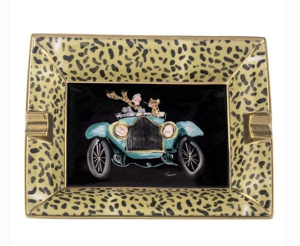 Halcyon Days | Roaring & Exploring Ashtray | Luxury Cigar Ashtray