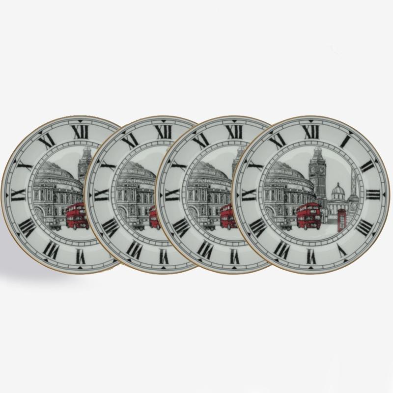 Halcyon Days The London Icons Coaster, Set of 4