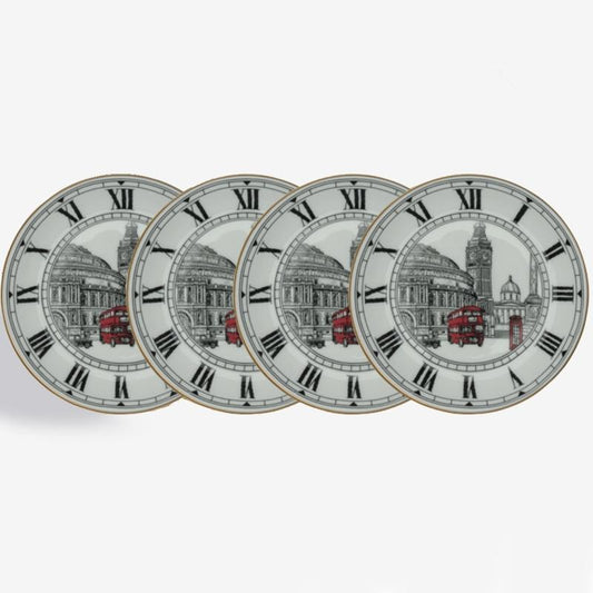 Halcyon Days The London Icons Coaster, Set of 4