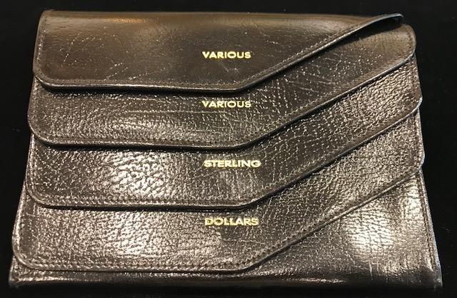 Travel Wallet | Currency Purse | Smooth Calf Leather | Made in England | Sterling and Burke-Wallet-Sterling-and-Burke