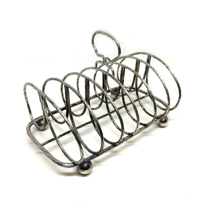 Antique Toast Rack / Letter Rack made in England.-Sterling-and-Burke