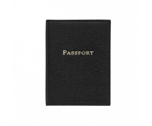 Charing Cross Passport Cover | Goatskin Leather | Made in England | Sterling and Burke-Passport Case-Sterling-and-Burke