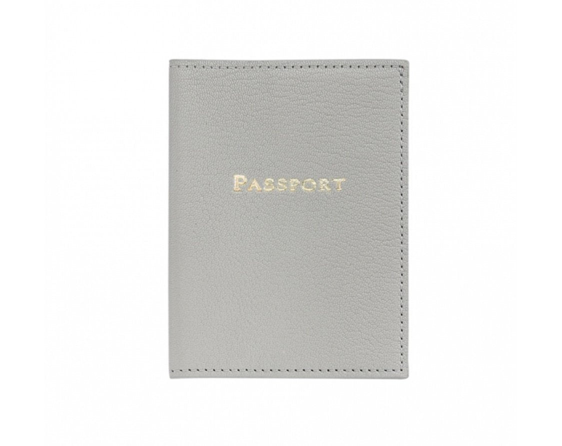 Charing Cross Passport Cover | Goatskin Leather | Made in England | Sterling and Burke-Passport Case-Sterling-and-Burke