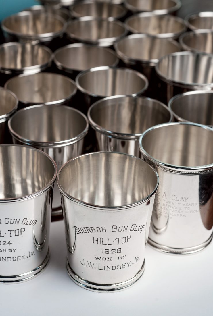 Julep Cup | Hand Engraving Samples | Garden and Gun | Julep Cup Collection | Dennis Meade-Julep Cup-Sterling-and-Burke