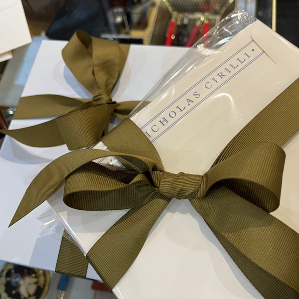 Bespoke Stationery | Kevin Cirilli | Large Correspondence Card & Envelope Sets | Hand Engraved