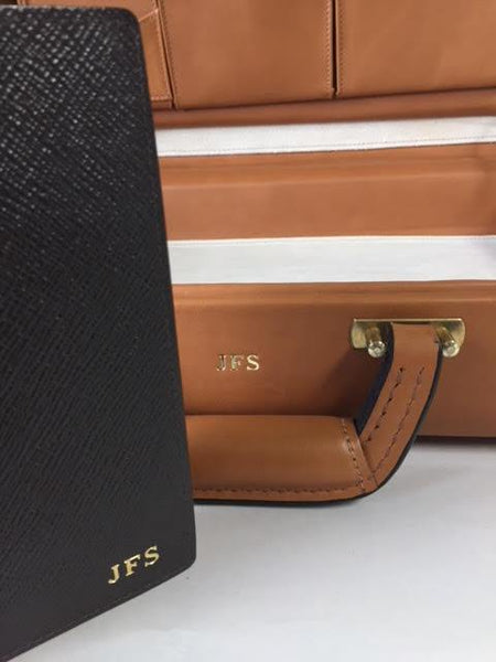Attache Case | Belting Leather | Monroe Classic | 5 Inch Attache | Korchmar | Black or Tan-Attache-Sterling-and-Burke