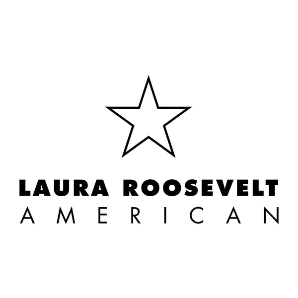 Burlap Flag No. 214 | Original Oil Painting with Vintage Roosevelt American Flag on Burlap by Laura Roosevelt | 52" x 66"-Burlap Acrylic-Sterling-and-Burke
