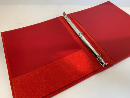 Embassy of Bahrain | Custom Leather Ring Binder | Superior Quality | Custom Design | Made in USA