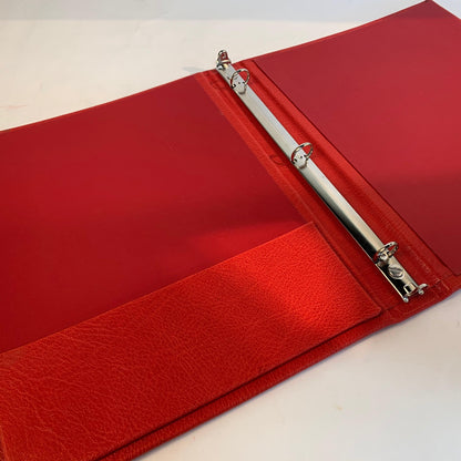 Embassy of Bahrain | Custom Leather Ring Binder | Superior Quality | Custom Design | Made in USA